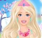Barbie prensesi giydir