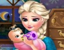 Frozen oyunlarının vazgeçilmez iki karakterinden biri olan Elsa, artık anne o...