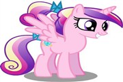 My little pony prenses cadance oyununda prenses cadancenin 5 farklı resmindek...