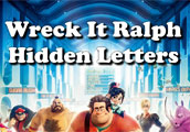 Disney channel'in animasyon filmi wreck it ralph albümünde gizli harfleri bul...